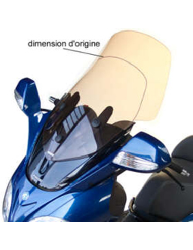 Bulle haute protection PIAGGIO PIAGGIO 125/250 X9  larg.55 Evo 2005/2010 