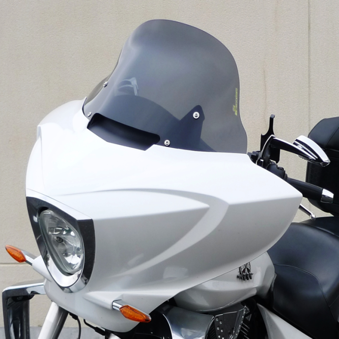 Bulle Haute protection 13 pouces VICTORY DEFLECT AIR  CROSS COUNTRY ( 4TROUS- 4 wholes) 2009/2016 