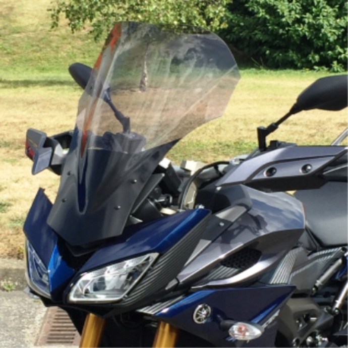 Bulle GT (larg: +6cm) Protections de Mains YAMAHA 900 MT-09 TRACER 2015/2017 