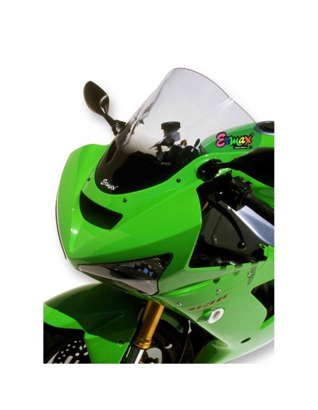 Bulle Aéromax Ermax pour ZX 6 R 2003/2004 Couleur Ermax:Incolore Satin (opaque)