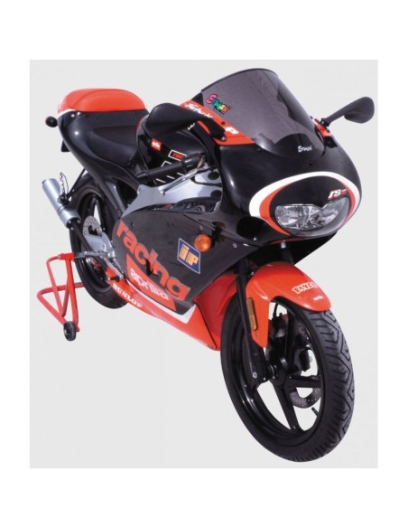 Bulle taille origine Ermax pour  APRILIA RS 50 99/2006 Couleur Ermax:Noir foncé (opaque)