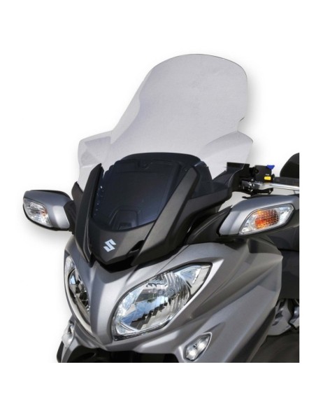 pare brise haute protection Ermax pour Burgman 650 / Executive 2013/2021 Couleur Ermax:Noir foncé (opaque)
