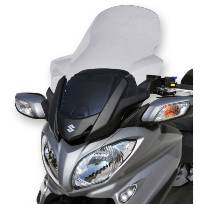 pare brise haute protection Ermax pour Burgman 650 / Executive 2013/2021 Couleur Ermax:Noir foncé (opaque)