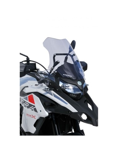 Bulle Pare-Brise Ermax taille origine 43cm pour Benelli TRK502X 2017 et + 