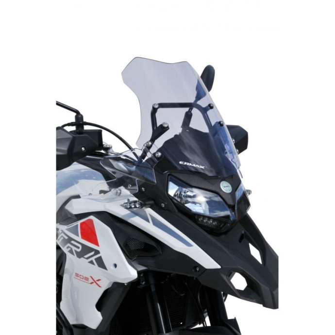 Bulle Pare-Brise Ermax taille origine 43cm pour Benelli TRK502X 2017 et + 