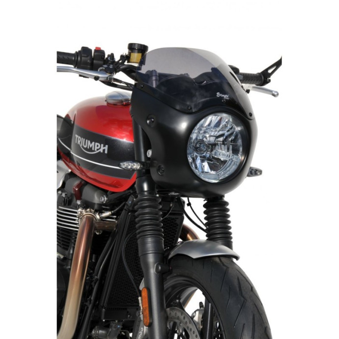 Déflecteur saute-vent CAFÉ RACER Ermax, Bulle et fixation pour Triumph Speed Twin 2019 et + 