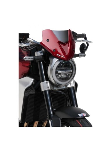 Déflecteur saute-vent Ermax 20cm avec Kit fixation pour Honda CB1000R Néo Sports Café 2018 et + 