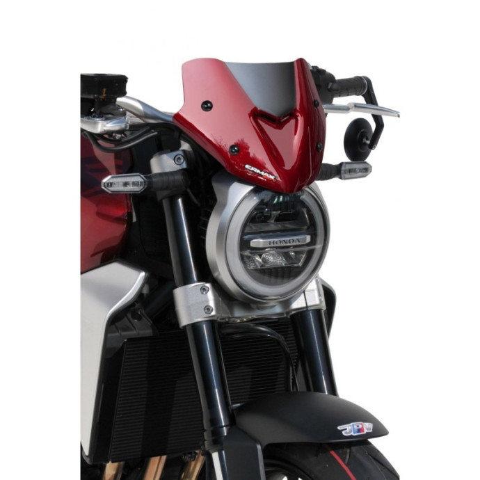 Déflecteur saute-vent Ermax 20cm avec Kit fixation pour Honda CB1000R Néo Sports Café 2018 et + 