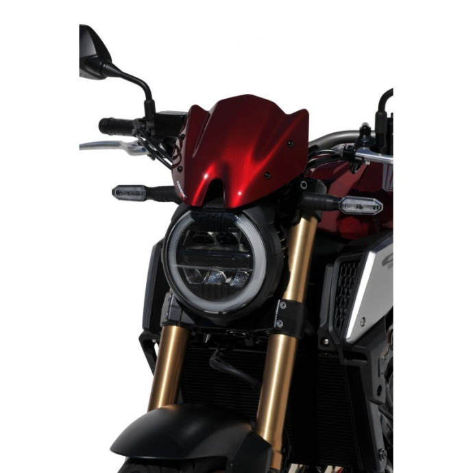 Déflecteur saute-vent Ermax 23cm avec Kit fixation pour Honda CB650R 2019-2020 