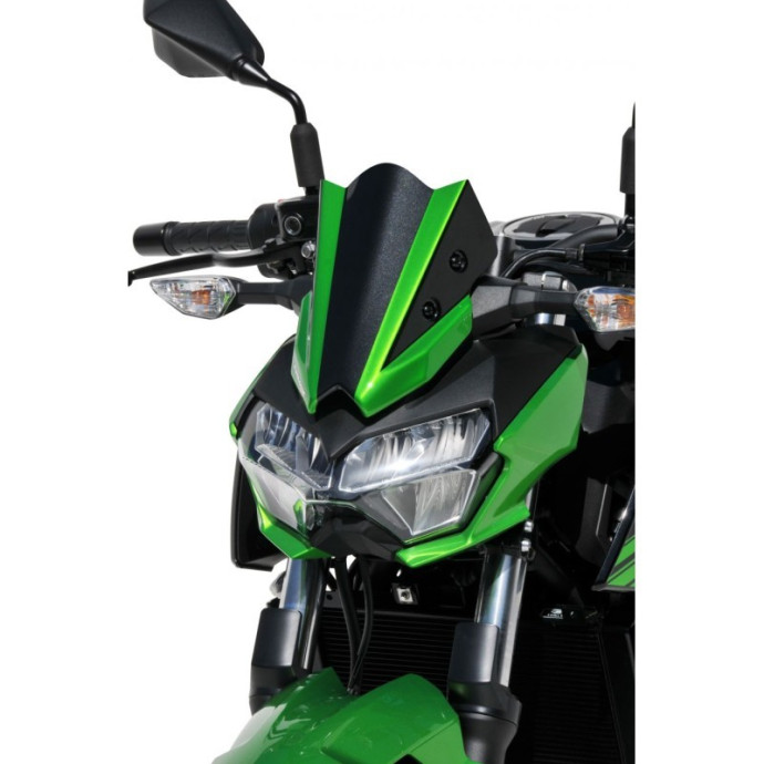 Déflecteur saute-vent Ermax, 25cm, pour Kawasaki Z400 2019 et + 