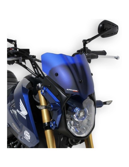 Saute vent sport Ermax pour MSX 125 (GROM) 2013/2016 Couleur Ermax:Bleu violet