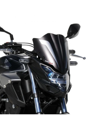 Saute-vent Ermax 28cm avec Kit fixation pour Honda CB500F 2019 et + 