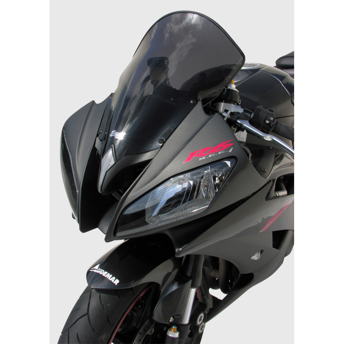 Bulle haute protection + 5 cm Ermax pour  R6 2008/2016 