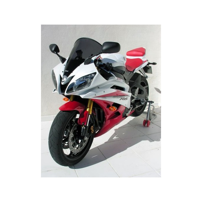 Bulle haute protection + 5 cm  Ermax pour R6 2006/2007 