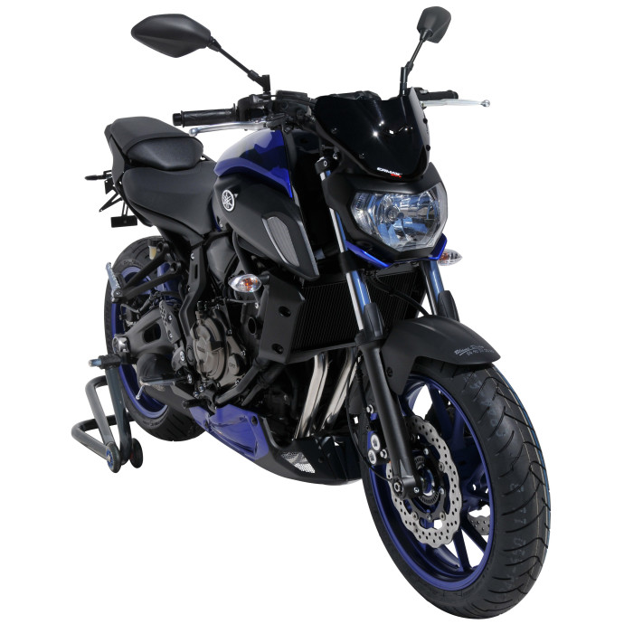 Saute vent hypersport Ermax pour MT 07(FZ 7) 2018-2020 