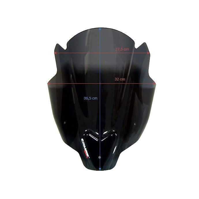 Saute vent Ermax pour MT07(FZ 7) 2021/2023 