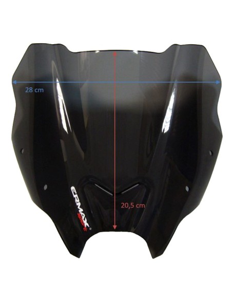 saute vent sport Ermax pour MT09(FZ 9) 2021/2023 