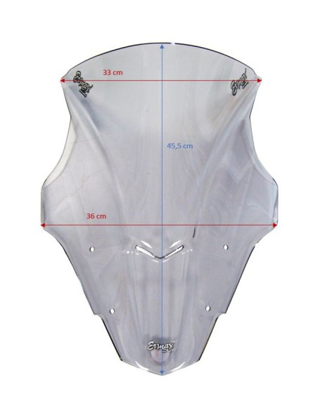 Bulle Aéromax taille origine Ermax pour GSX S 1000 GT 2022/2023 