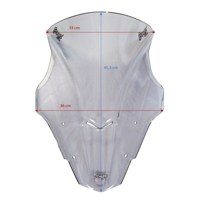 Bulle Aéromax taille origine Ermax pour GSX S 1000 GT 2022/2023 