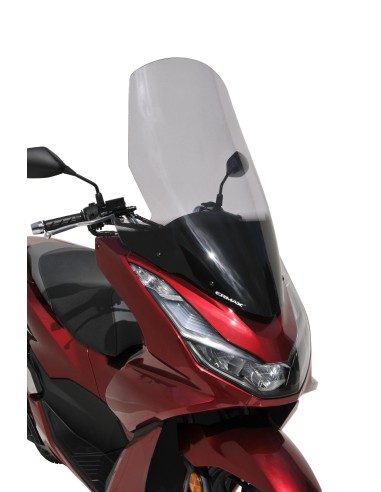 Pare brise scooter haute protection Ermax (+ kit fix) pour PCX 125/150 2021/2023 