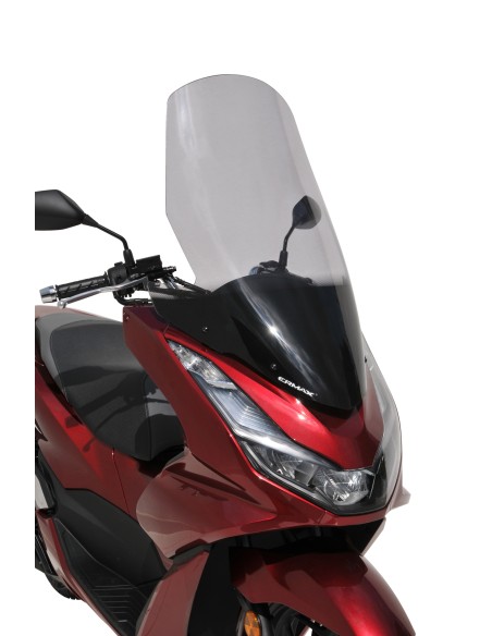Pare brise scooter haute protection Ermax (+ kit fix) pour PCX 125/150 2021/2023 
