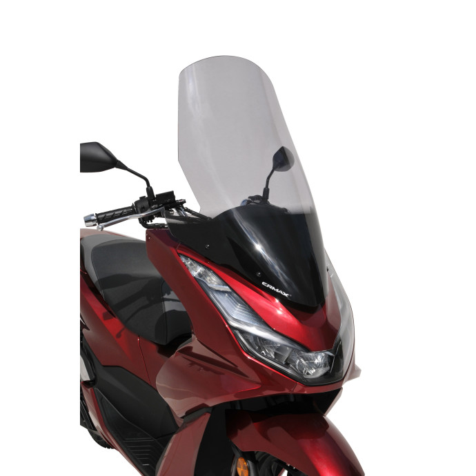 Pare brise scooter haute protection Ermax (+ kit fix) pour PCX 125/150 2021/2023 