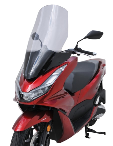 Pare brise scooter haute protection Ermax (+ kit fix) pour PCX 125/150 2021/2023 