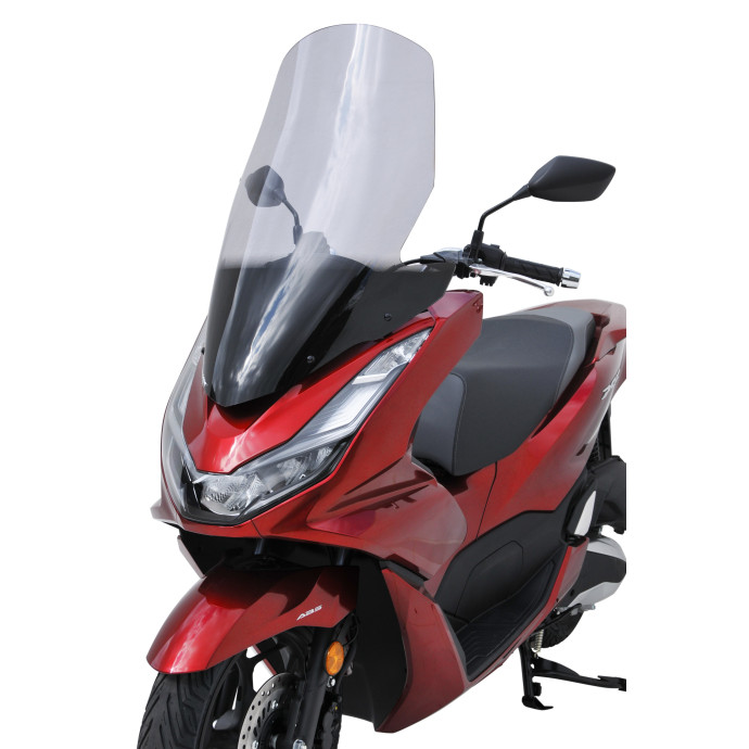 Pare brise scooter haute protection Ermax (+ kit fix) pour PCX 125/150 2021/2023 