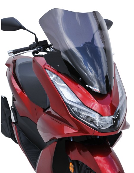 Pare brise scooter sport touring Ermax (+ kit fix) pour PCX 125/150 2021/2023 