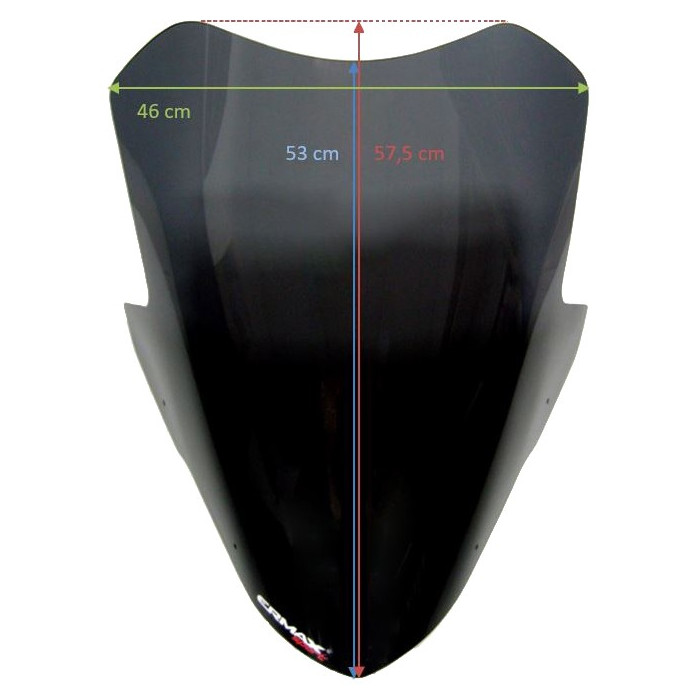 Pare brise scooter sport touring Ermax (+ kit fix) pour PCX 125/150 2021/2023 