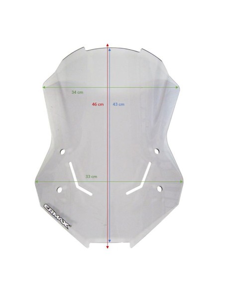 pare brise scooter touring Ermax pour DTX 360 2022/2023 