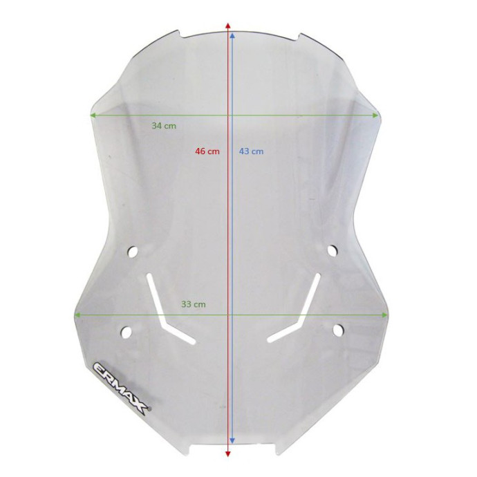 pare brise scooter touring Ermax pour DTX 360 2022/2023 