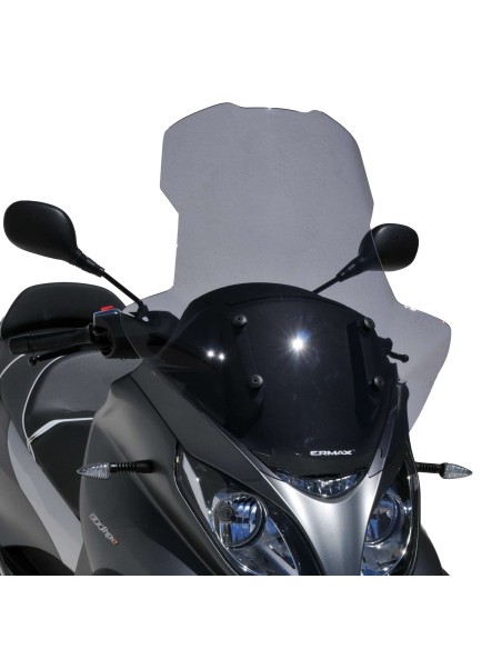 Pare brise haute protection Ermax pour MP3 350/400/500 HPE(Sport-Business-advanced sport) 2018-2022 