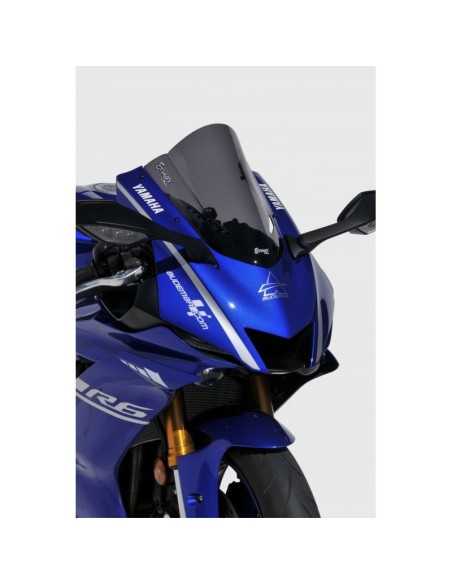 Bulle Aeromax Ermax taille origine CLAIR pour Yamaha YZF R6 2017 et + 