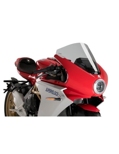 Bulle Haute Protection R-Racer 21175 Puig pour MV Agusta 800 Superveloce 2020 et + 