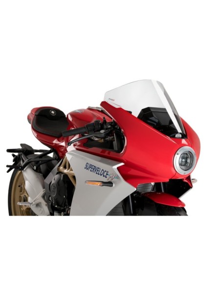 Bulle Haute Protection R-Racer 21175 Puig pour MV Agusta 800 Superveloce 2020 et + 