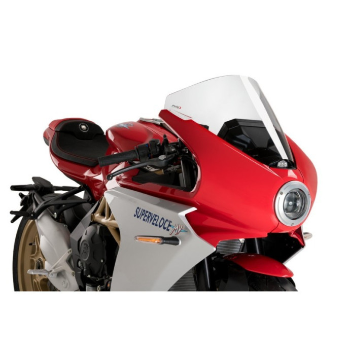 Bulle Haute Protection R-Racer 21175 Puig pour MV Agusta 800 Superveloce 2020 et + 