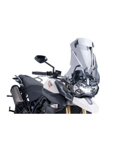 Bulle Haute protection Touring avec déflecteur 5918H Puig pour Triumph Tiger 800 2011-2017 