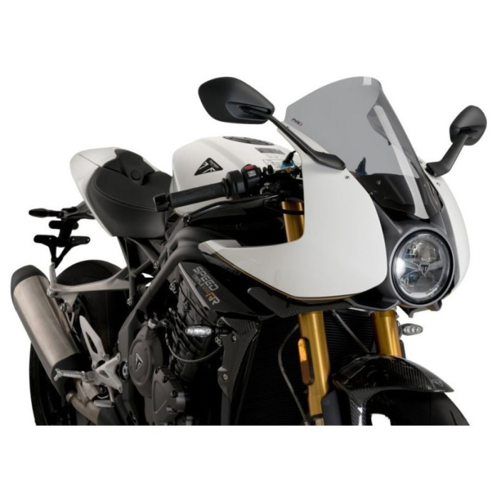 Bulle R-Racer Puig 21262 pour Triumph Speed Triple 1200 RR 2022 et + Nom déclinaisons:Fumé Clair