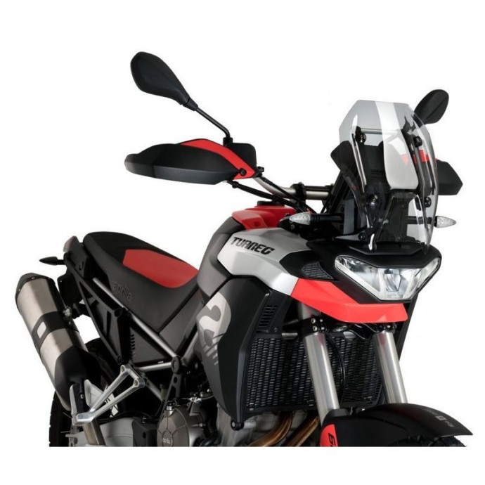 Bulle Sport 21225 Puig pour Aprilia TUAREG 660 2022 et + Nom déclinaisons:Fumé Clair