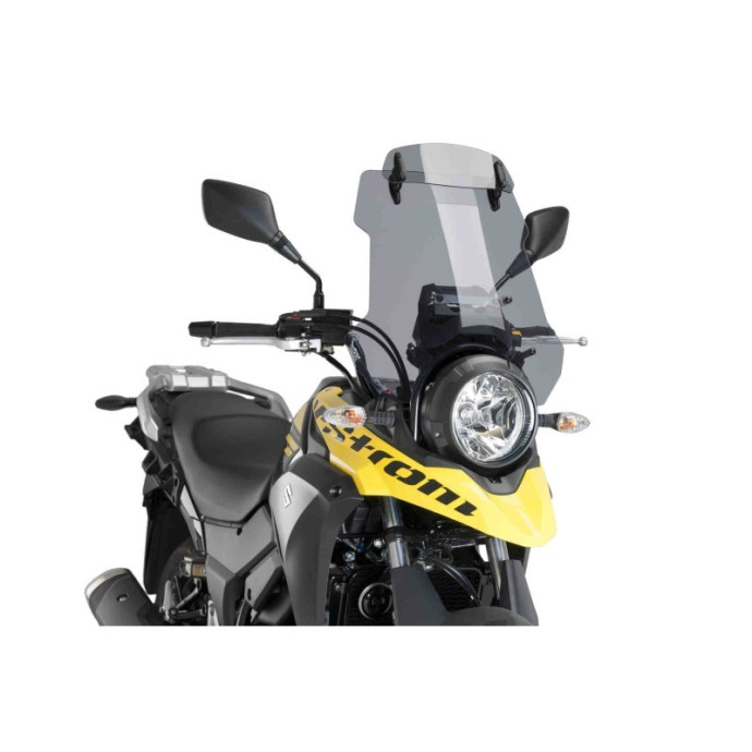 Bulle Touring avec déflecteur 9607H Puig pour Suzuki DL250 VSTROM 2017 et + Nom déclinaisons:Fumé Clair