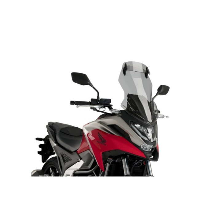 Bulle Touring Avec Visière 20753 Puig pour Honda NC750X 2021 et + Nom déclinaisons:Fumé Clair