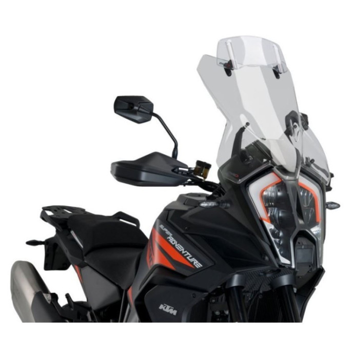 Bulle Touring Plus Avec Visière 20817 pour KTM 1290 Super Adventure R / S 2021 et + Nom déclinaisons:Fumé Clair