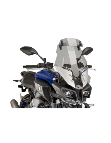 Bulle Touring Plus Avec Visière 8919 Puig pour Yamaha MT10 2016 et +, MT10SP 2017-2021 