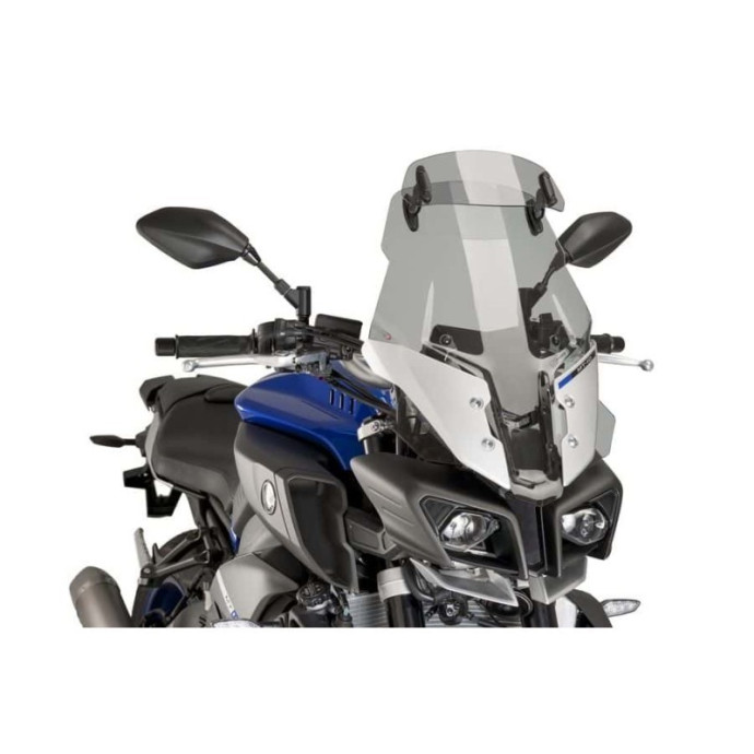 Bulle Touring Plus Avec Visière 8919 Puig pour Yamaha MT10 2016 et +, MT10SP 2017-2021 Nom déclinaisons:Fumé Clair