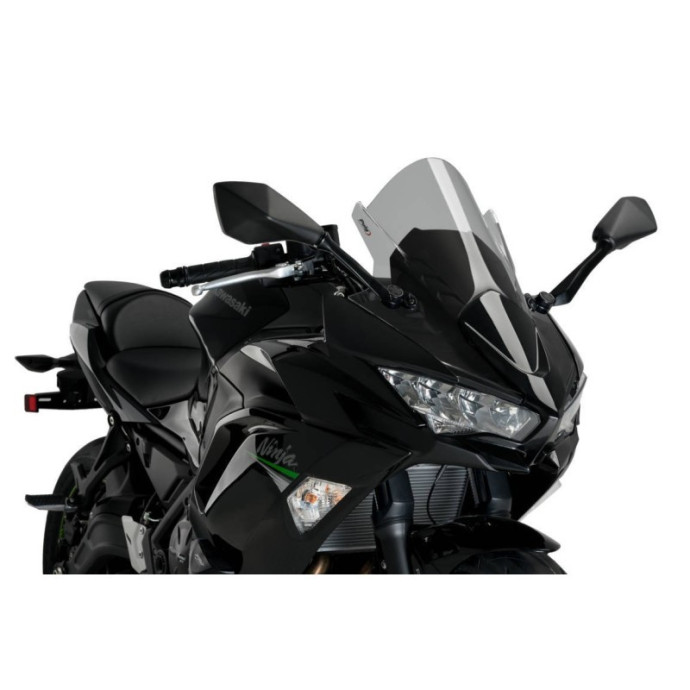 BULLE Z-RACING 3881 PUIG POUR KAWASAKI NINJA 650 2020 et + Nom déclinaisons:Fumé Clair
