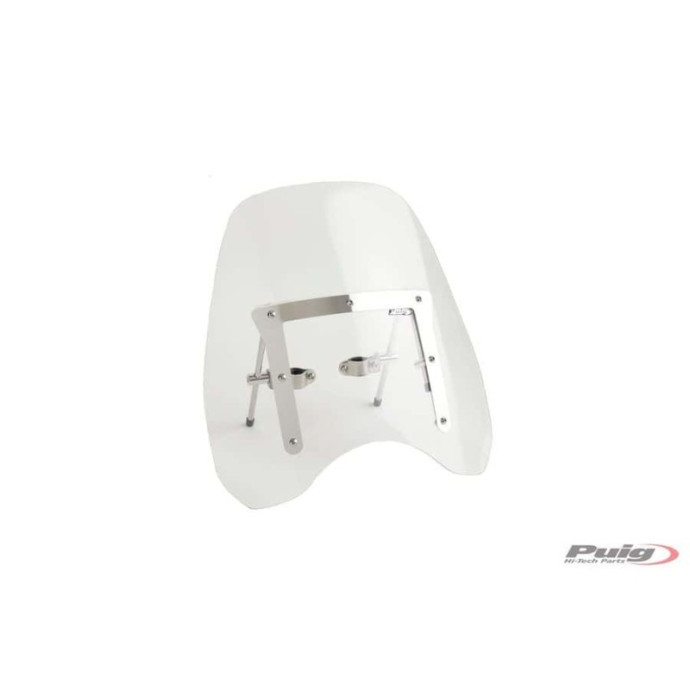 Pare-brise Chopper 0854 Puig pour Daelim, Harley Davidson, Honda, Hyosung, Kawasaki, Kymco, Suzuki, Triumph, Yamaha Couleur Puig