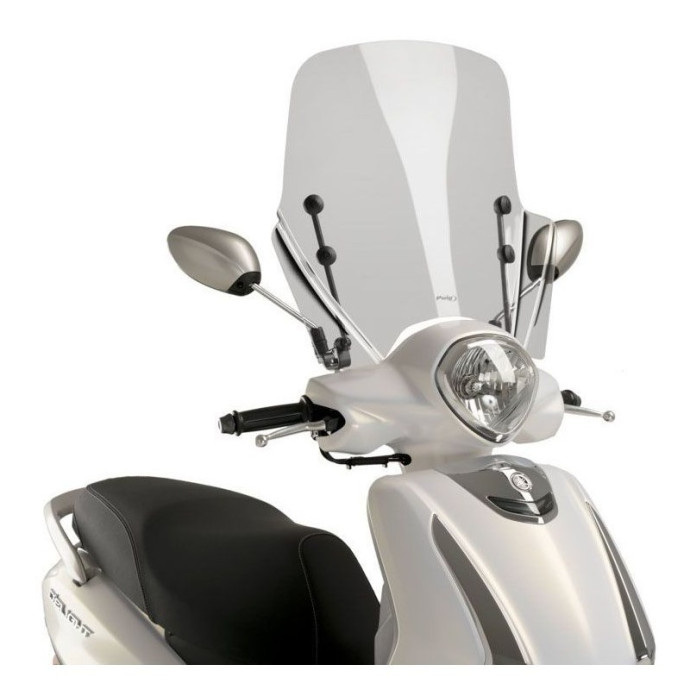 Pare-brise T.X. 20754 Puig pour Yamaha D'ELIGHT 2021 et + Couleur Puig:Transparent