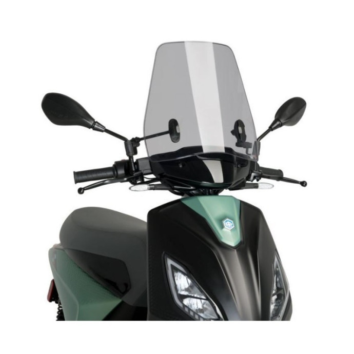 Pare-brise Urban 21188 Puig pour scooter Piaggio 1 2022 et + Couleur Puig:Fumé Clair