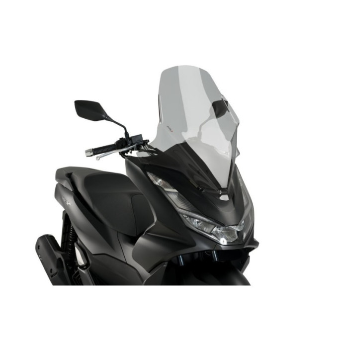 Pare-brise V-Tech Line Touring  20637 Puig pour Honda PCX 125 et PCX 150 2021 et + Couleur Puig:Fumé Clair